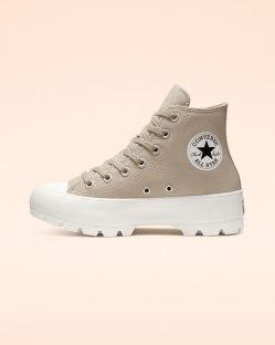 Converse Lugged Seasonal Color Chuck Taylor All Star Női Magasszárú Fehér | FKHLGQD-HU